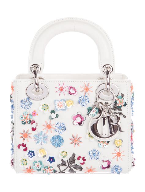 dior floral bag|christian dior flower bag.